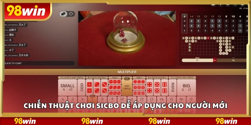 Chiến thuật chơi Sicbo dễ áp dụng